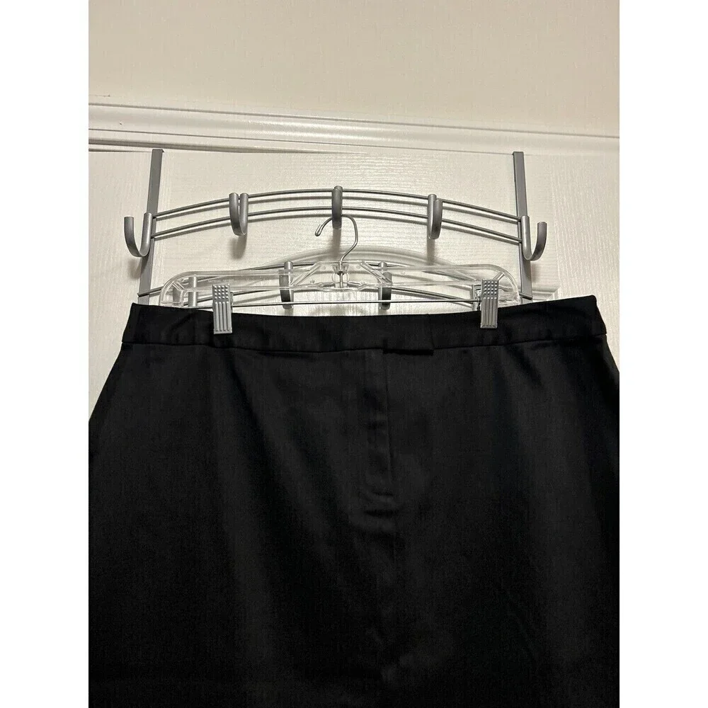 Vintage Bloomingdales‎ Skirt Pencil Straight Black Women’s Sz 16 Classic Career